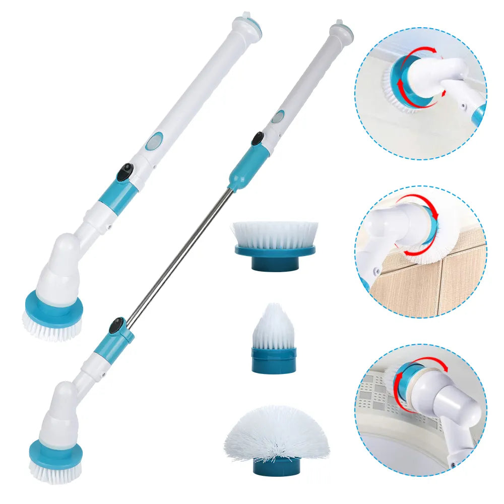 Clariom Electric Spin Cleaner – Stainless Steel Sink Scrubber