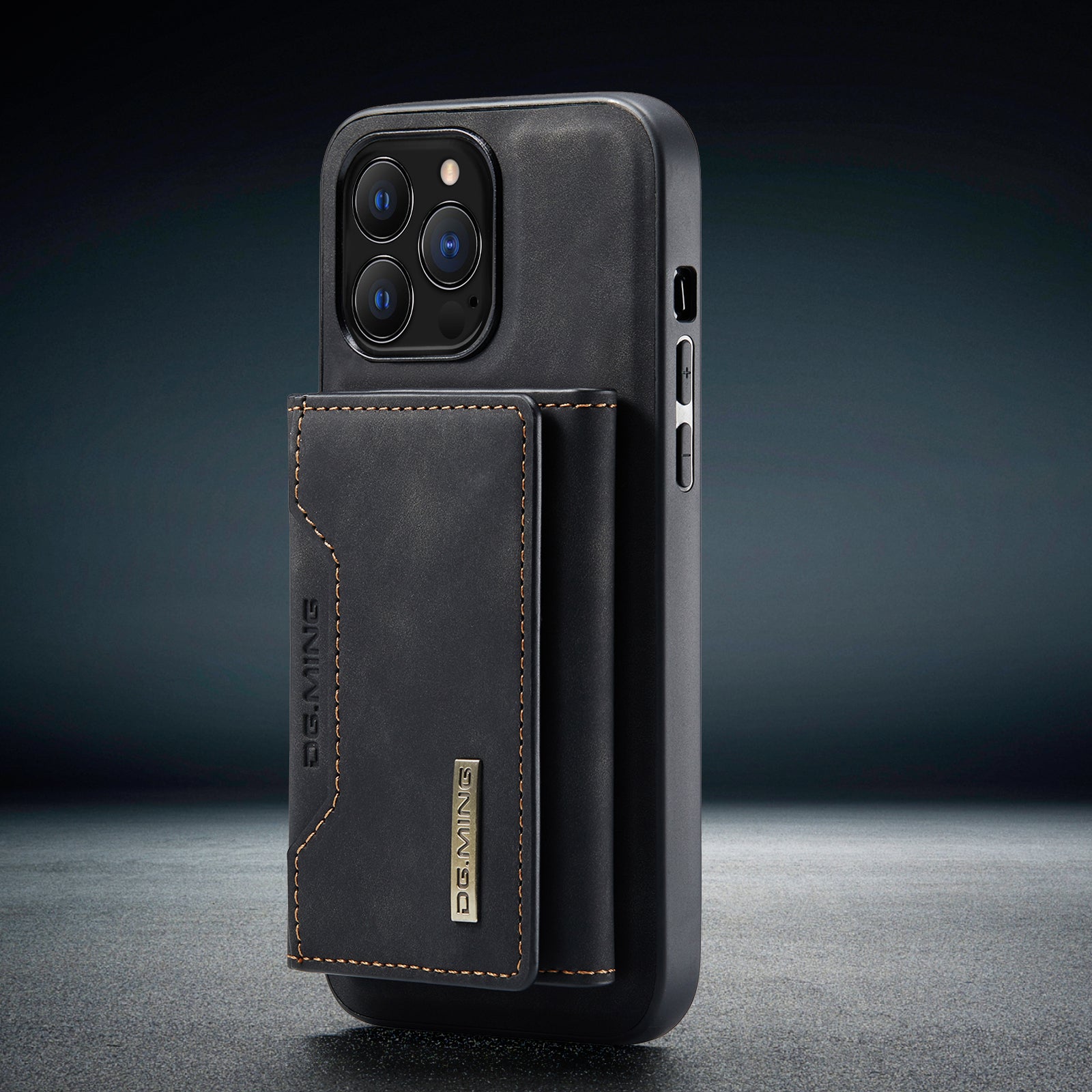 Clariom 2-in-1 iPhone Leather Wallet Case – Detachable Card Holder Cover