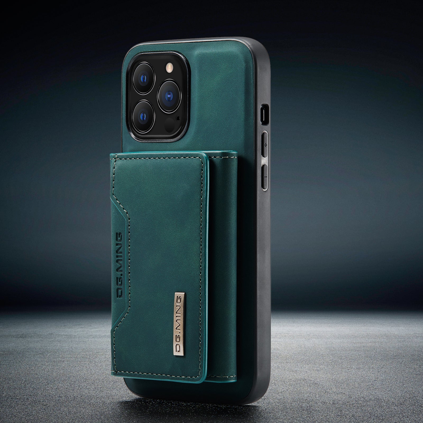Clariom 2-in-1 iPhone Leather Wallet Case – Detachable Card Holder Cover
