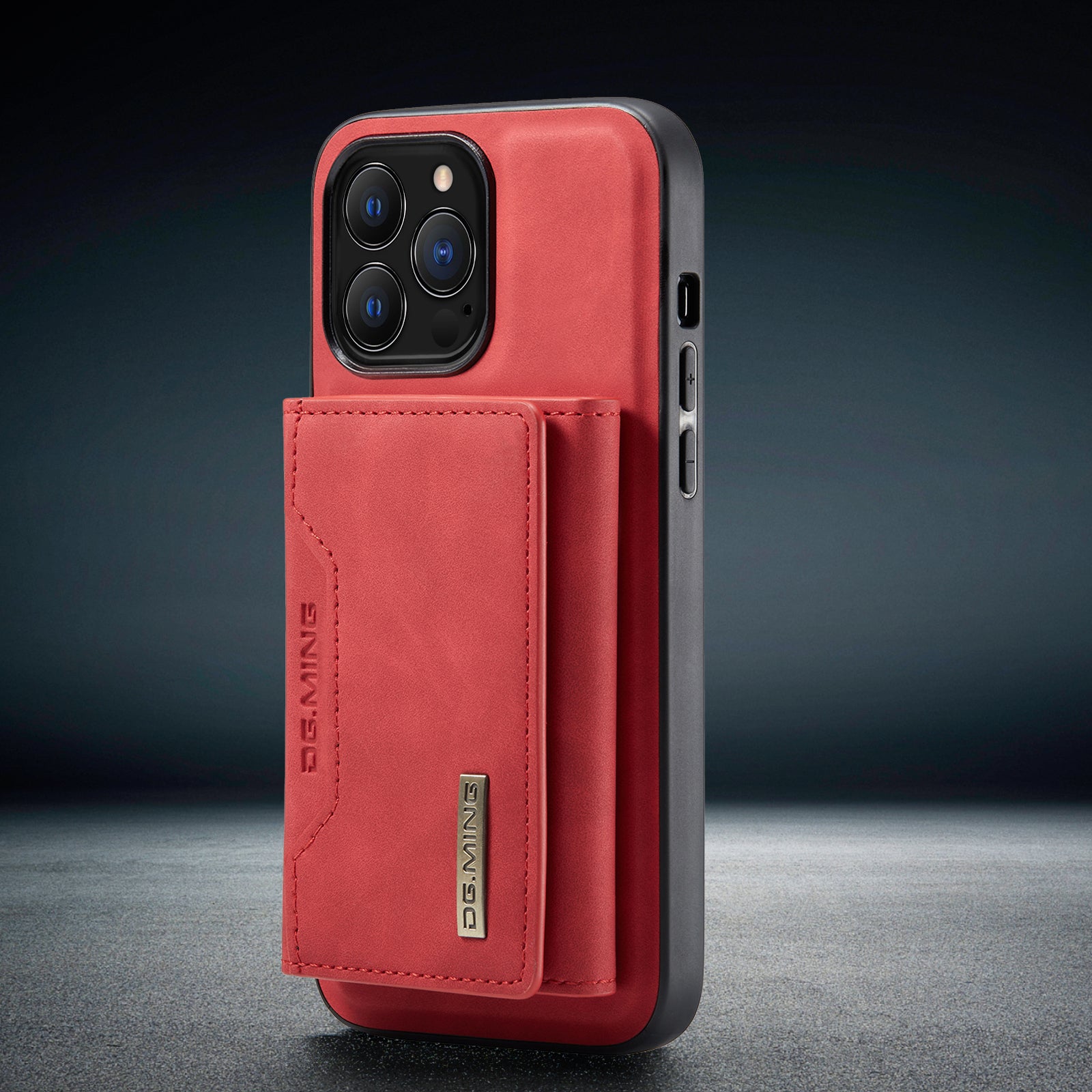 Clariom 2-in-1 iPhone Leather Wallet Case – Detachable Card Holder Cover