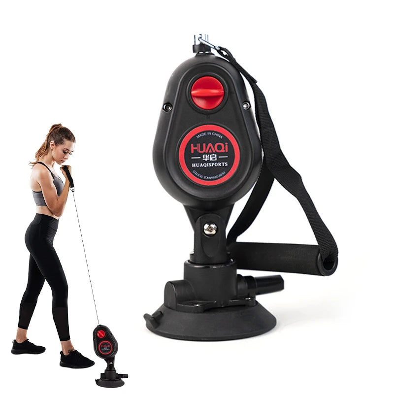 Clariom Fitness Resistance Rope Trainer – Adjustable with Suction Base