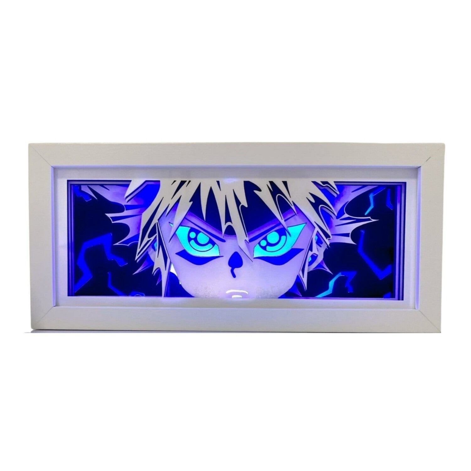 Clariom Anime Light Box – LED Shadow Art with Remote & Wooden Frame