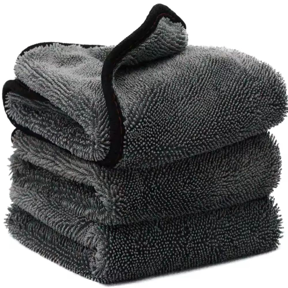 1200GSM Microfiber Twist Towel – Ultra-Absorbent Car Drying Cloth