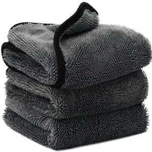 1200GSM Microfiber Twist Towel – Ultra-Absorbent Car Drying Cloth