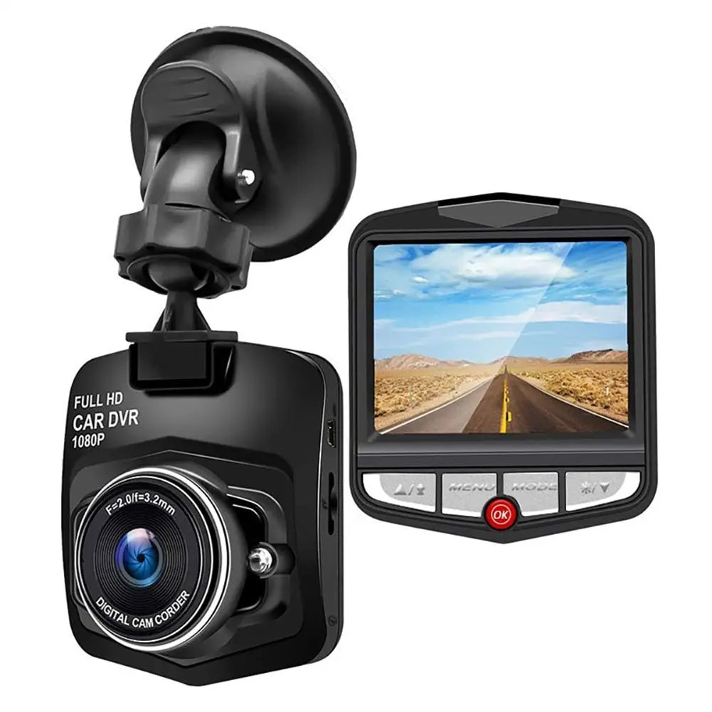 Car DVR Dashcam – Full HD 1080P Front & Rear Camera with DVR Recorder
