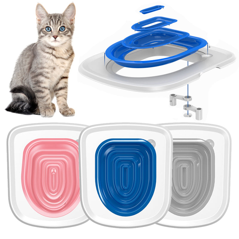 Clariom Cat Toilet Trainer – Eco-Friendly ABS Seat for Litter-Free Training