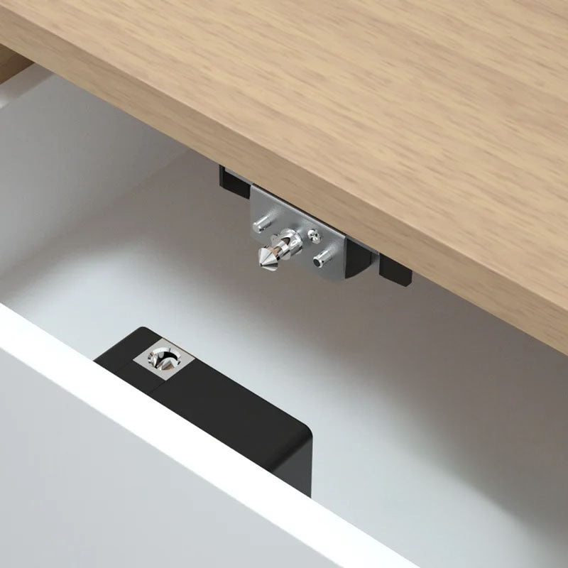 Clariom Smart Drawer Lock – RFID Keyless Cabinet Lock with Auto-Latch