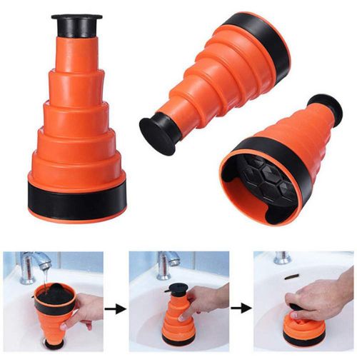 Clariom Kitchen Sink Plunger – High-Pressure Drain Unclogger Tool