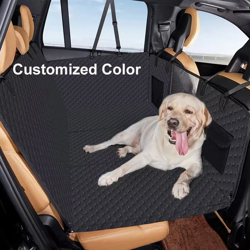 Improved Dog Car Seat Cover – Waterproof Non-Slip Pet Travel Bed