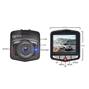 Car DVR Dashcam – Full HD 1080P Front & Rear Camera with DVR Recorder