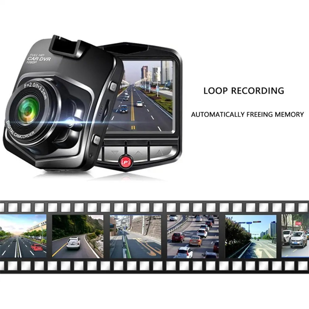 Car DVR Dashcam – Full HD 1080P Front & Rear Camera with DVR Recorder