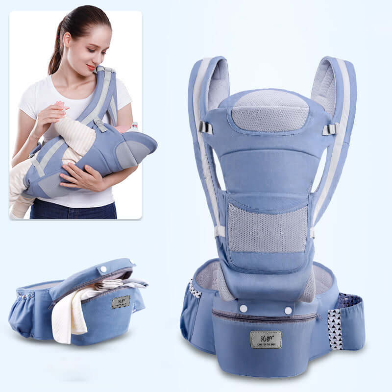 Ergonomic Baby Carrier for Infants and Toddlers (10–60 lb)