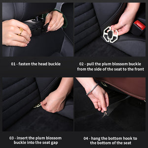 Car Back Seat Organizer with Foldable Table – Multi-Pocket Storage Bag