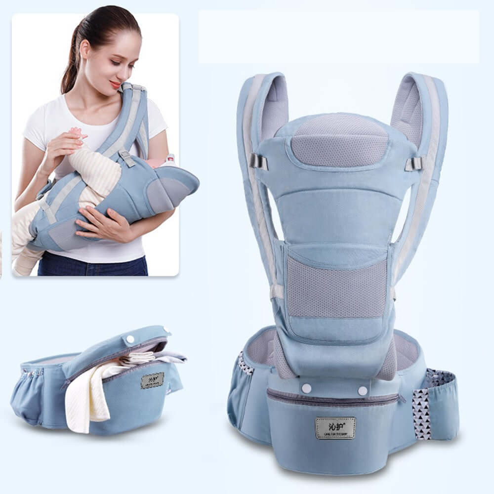 Ergonomic Baby Carrier for Infants and Toddlers (10–60 lb)