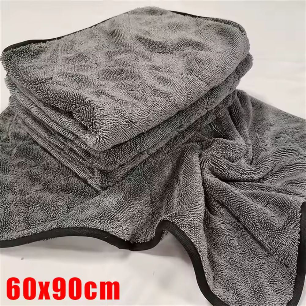 1200GSM Microfiber Twist Towel – Ultra-Absorbent Car Drying Cloth